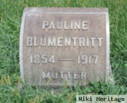 Pauline Rode Blumentritt