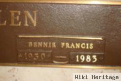 Bennie Francis Allen