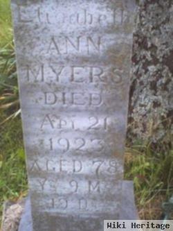 Elizabeth Ann West Myers