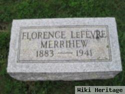 Florence Amelia Lefevre Merrihew