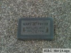 Mary E Pryor