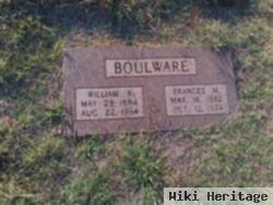 Frances May "fannie" Coldiron Boulware