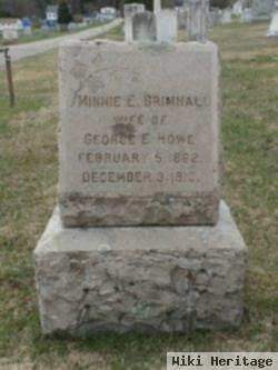 Minnie E Brimhall Howe