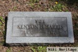 Kenyon Harmon Harris