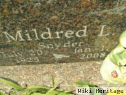 Mildred L. Snyder Webster