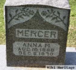 Anna M Mercer