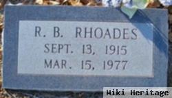 R. B. Rhoades