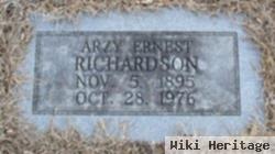 Arzy Ernest Richardson