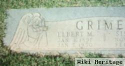 Elbert Marion Grimes