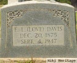 E. L. "love" Davis