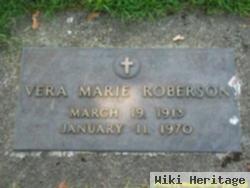 Vera Marie Brallier Roberson