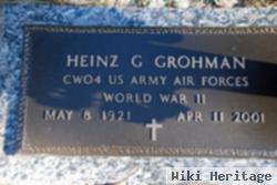 Heinz Gerhardt Grohman