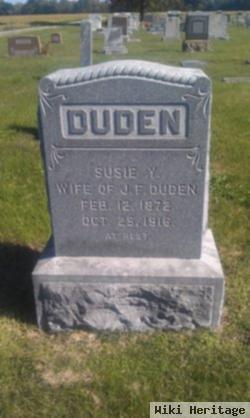 Susie Y Duden