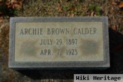 Archie Brown Calder