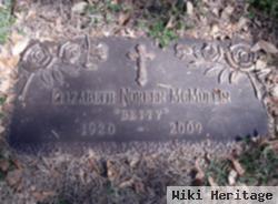 Elizabeth Noreen "betty" Gibson Mcmullin