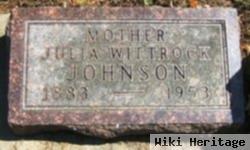 Julia Matilda Uda Wittrock Johnson