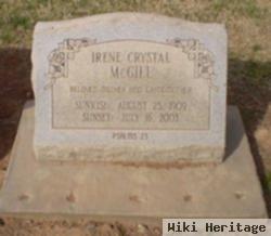 Irene Crystal Mcgill