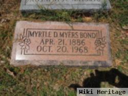 Myrtle Dennis Myers Bond