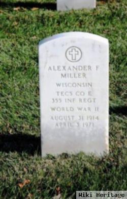 Alexander F Miller