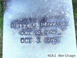 Betty G. Blizzard