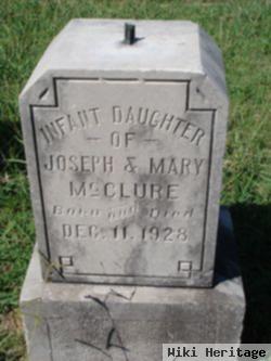 Infant Daughter (Of Joseph & Mary) Mcclure