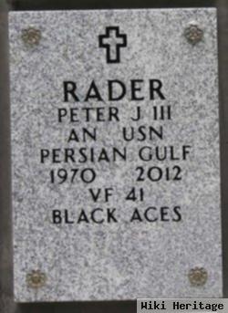 Peter J Rader, Iii
