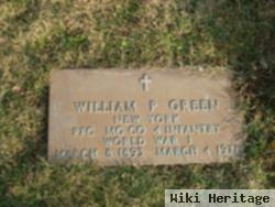 Pfc William P. Green