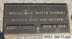 Willie Mae Watts Spanski