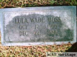 Lula Wade Moss