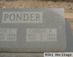 Corean W. Ponder
