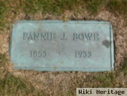 Fannie J Carpenter Bowe