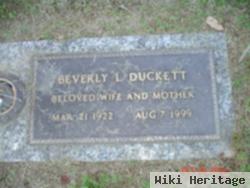 Beverly L. Duckett