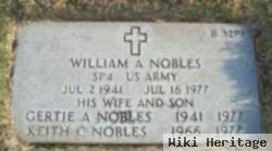 William A Nobles