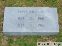 Lance Williams, Sr