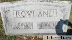 Mary H Rowland