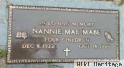 Nannie Mae Mabe