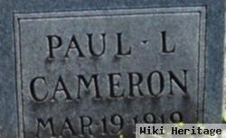 Paul Leslie Cameron