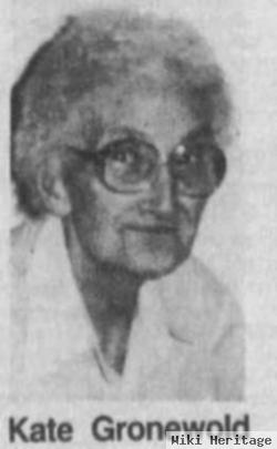 Kate A. Devries Gronewold