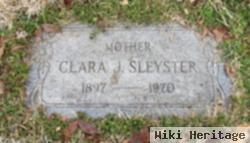 Clara J Sleyster