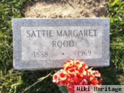 Sattie Margaret Pickard Rood