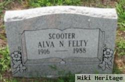 Alva N "scooter" Felty