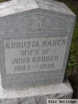 Augusta Marie Christiana Bauer Kruger