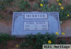 Ethel Eunice Shepherd Mcbryde