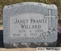 Janet Frantz Willard