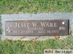 Jesse W "husband" Ware