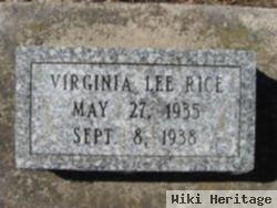 Virginia Lee Rice