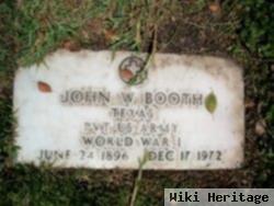 Pvt John W Booth