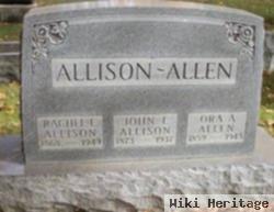 Rachel E Allen Allison