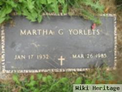 Martha G Rotz Yorlets