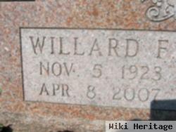 Willard F Hyde